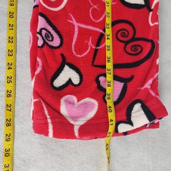 Fancy Girlz Red, Pink, White, Heart Pajama Bottoms. Size L /XL - Picture 6 of 8